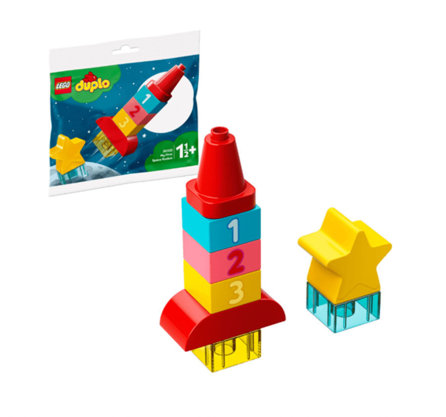 Lego Dublo Mano pirmoji kosminė raketa