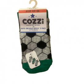 Kojinių rinkinys Futbolas, 3 vnt.
