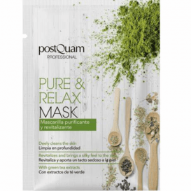 Veido kaukė PURE & RELAX 10ML – giliai valo ir atgaivina odą