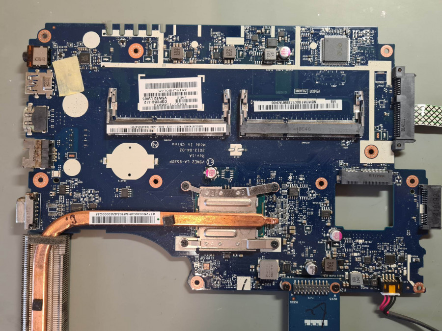 Acer Aspire E1 572 MB pagrindinė plokštė