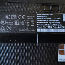 Lenovo G50-70 veikia