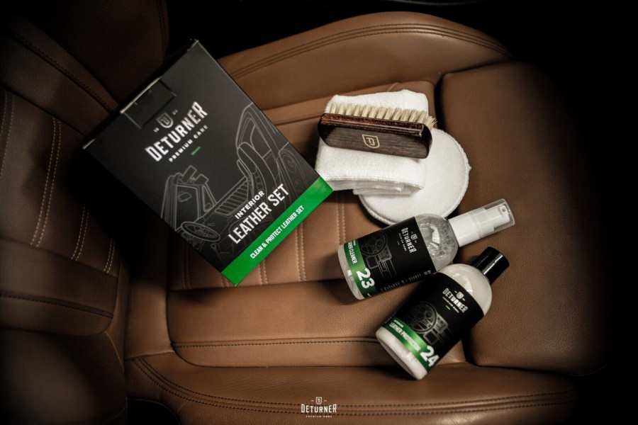Deturner Leather Set / Odos valymo ir impregnavimo rinkinys