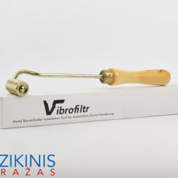 Vibrofiltr volelis skirtas vibracijas slopinančiai medžiagai voluoti