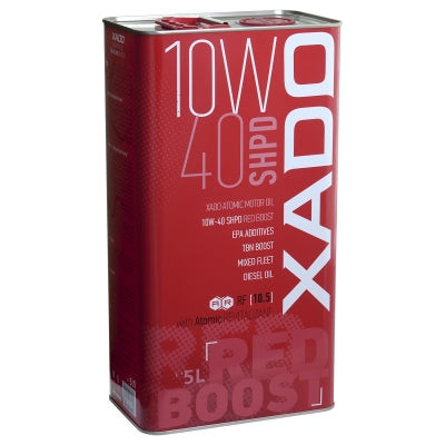 XADO Atomic Oil 10W-40 SHPD (SL/CI-4) RED BOOST