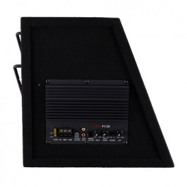 Bass Habit Play 112A žemų dažnių garso kolonėlė automobiliui galia: 300 W ( Su integruotu stiprintuvu )