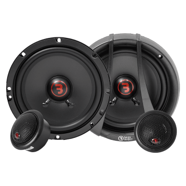 Bass Habit Rebel R165C, Komponentiniai garsiakalbiai automobiliui, Galia: 60 W, Jautrumas: 87 dB ( 2 vnt. )