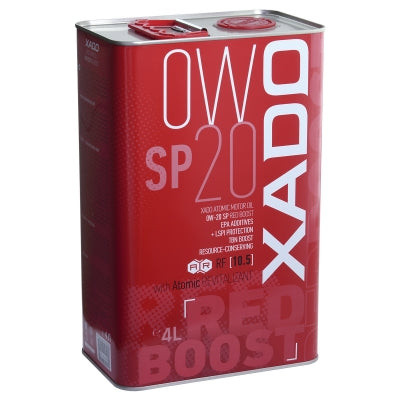 XADO Atomic Oil 0W-20 SP RED BOOST 4 L