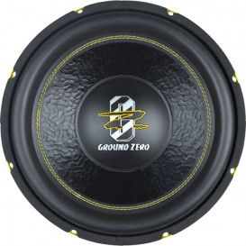 Ground-Zero GZIW 12XSPL-D2 Automobilinis žemų dažnių garsiakalbis, Galia (RMS/ Max): 500 / 1000 W, Varža 2 x 2 Omai