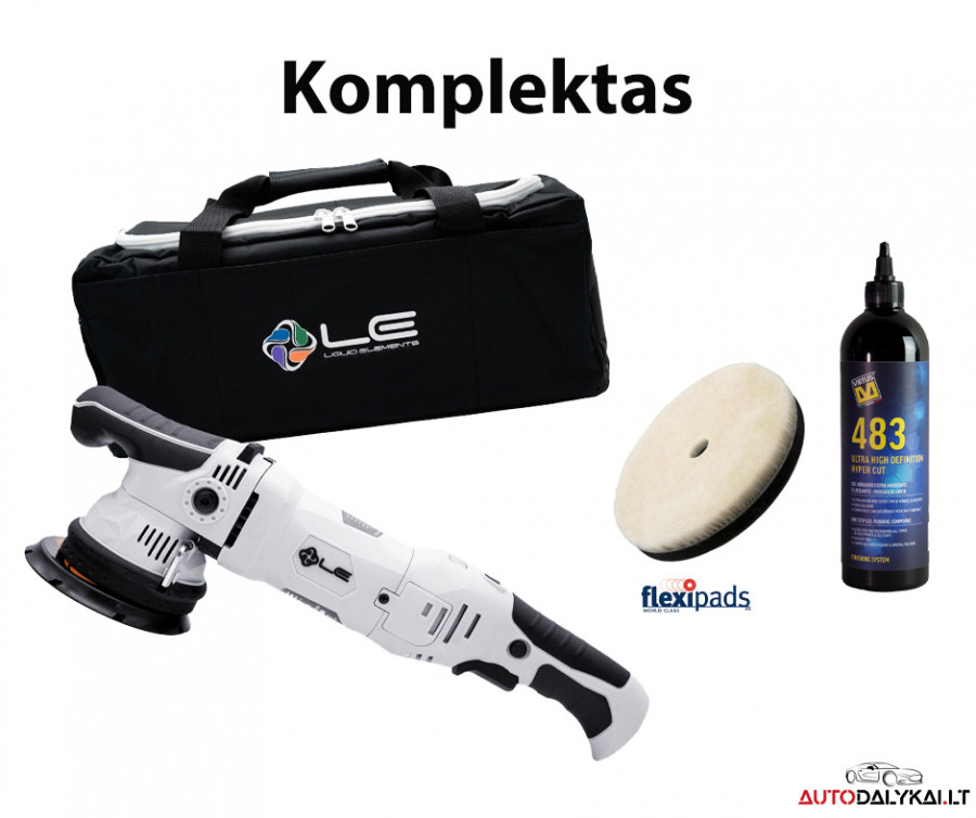 Liquid Elements T4200 MK2 ekscentrinė poliravimo mašinėlės rinkinys
