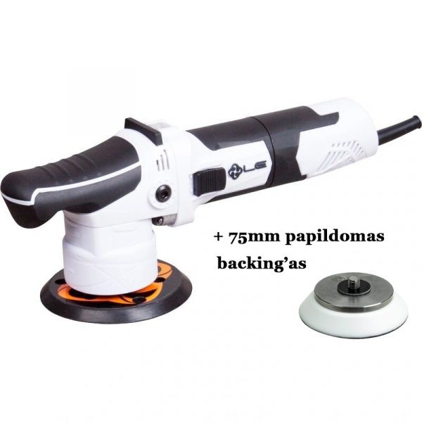 Liquid Elements T2000 V4 ekcentrinė poliravimo mašinėlė + 75mm backing plate