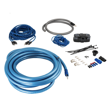 Auto connect, 35 mm² automatinio prijungimo CCA kabelių rinkinys, įskaitant ir maitinimo laidaus, saugiklius, laikiklius