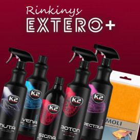 K2 „EXTERO PLUS” eksterjero priežiūros rinkinys