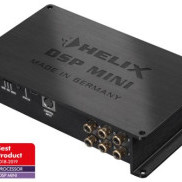 Helix DSP Mini procesorius dažnių juosta 10 Hz - 44,000 Hz DSP rezoliucija 64 Bit DSP galia 295 MHz (1.2 billion MAC operations/