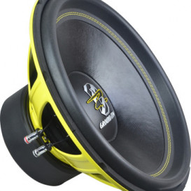Ground Zero GZIW 15SPL 38 cm / 15" Žemų dažnių garsiakalbis 1200 W SPL Galia 2 x 2 omai 63 mm / 2.5" Fs 39,9 Hz, Qts 0.54, SPL