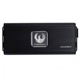 Phoenix Gold ZXM700.5 - kompaktiškas 5 kanalų automobilinis galios stiprintuvas. Galia: 4 × 60 W