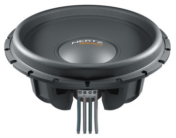 Hertz MG 15 BASS automobilinis žemų dažnių garsiakalbisgalia: 8000W, dažnių juosta: 28 ÷ 700 Hz, varža: 1 + 1 Omų