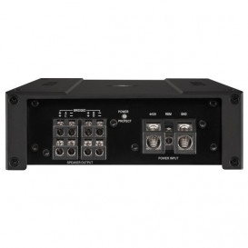 Helix M FOUR garso stiprintuvas automobiliui 4-kanalų RMS galia 4 x 100 / 2 x 400W dažnių juosta 10 Hz - 30,000 Hz D-klasė RCA