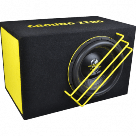 Ground Zero GZRB 25SPL, automobilinė žemų dažnių garso kolonėlė galia: 1000 W SPL, varža: 2x 2 omai, korpuso tūris: 28L