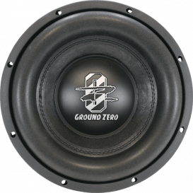 Ground Zero GZRW 25-D2, automobilinis žemų dažnių garsiakalbis galia: 600W (2x2 omai), našumas: 82 dB, Klippel® technologija