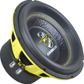Ground Zero GZIW 10SPL 5 cm / 10" Žemų dažnių garsiakalbiai, 700 W SPL Galia 2 x 2 omai, 63 mm / 2.5" Fs 40.8 Hz, Qts 0.62, SPL