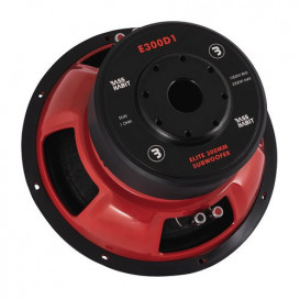 Bass Habit Elite E300D2 žemų dažnių garsiakalbis automobiliui galia: 2000 W, varža: 2x2 omai | Nemokamas Pristatymas