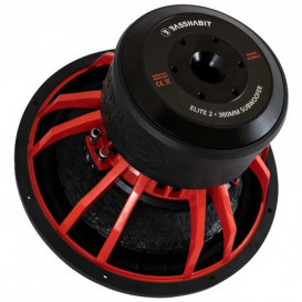 Bass Habit Elite 2 E2380D2 žemų dažnių garsiakalbis galia: 2000W, varža 2 x 2 omai | Nemokamas Pristatymas