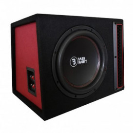 Bass Habit Play 2 P2112 žemų dažnių garso kolonėlė automobiliui su dėže galia: 1000 W, varža: 2x2 omai| Nemokamas Pristatymas