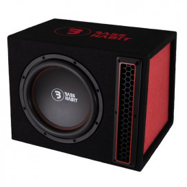 Bass Habit Play 2 P2112 žemų dažnių garso kolonėlė automobiliui su dėže galia: 1000 W, varža: 2x2 omai| Nemokamas Pristatymas