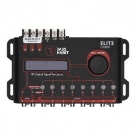 Bass Habit Elite E28DSP procesorius, Dažnių juosta 10Hz-23kHz @ -1dB | Nemokamas Pristatymas