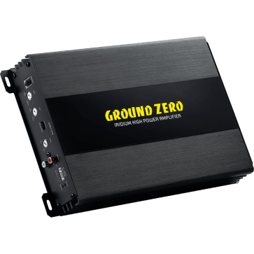 Ground Zero GZIA 2.240, 2-jų kanalų automobilinis garso stiprintuvas galia: 550W, dažnių juosta: 10 – 30 Hz, A/B-klasės stiprint
