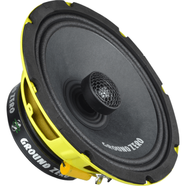 Ground Zero GZCF 8.0SPL automobilinė koaksialinio garsiakalbio sistema galia: 300 W (prie 4 omų), dažnių juosta: 40 Hz – 20 kHz
