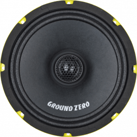 Ground Zero GZCF 8.0SPL automobilinė koaksialinio garsiakalbio sistema galia: 300 W (prie 4 omų), dažnių juosta: 40 Hz – 20 kHz