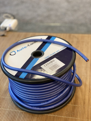 Auto Connect 4 AWG / 20mm2 maitinimo kabelis iš 100% OFC