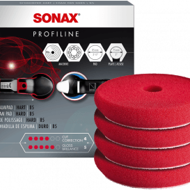 SONAX Kietas poliravimo padas, 75mm, 4 vnt