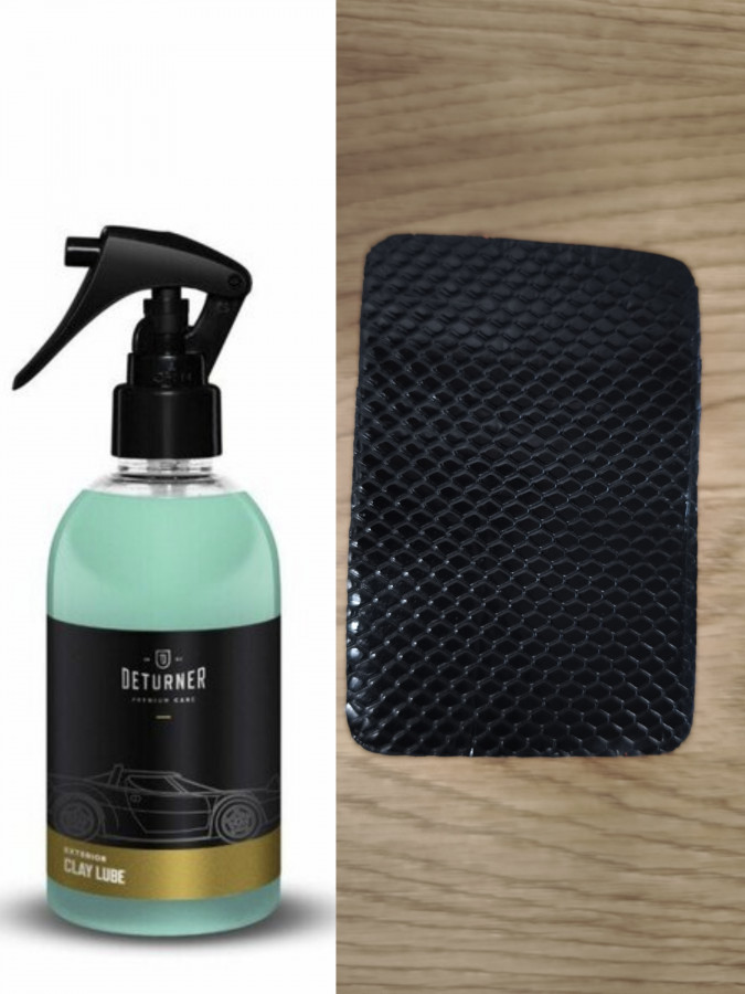 Molio kempinėlė „Clay Sponge“ ir Deturner Clay Lube komplektas