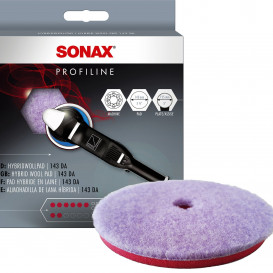SONAX hibridinis avikailio poliravimo padas, 143mm