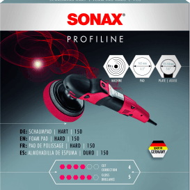 SONAX kietas poliravimo padas rotacinei mašinėlei 150mm