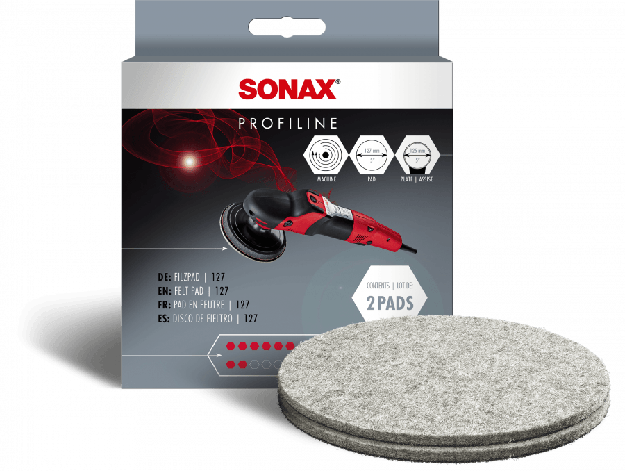 SONAX padas stiklo poliravimui, 2 vnt