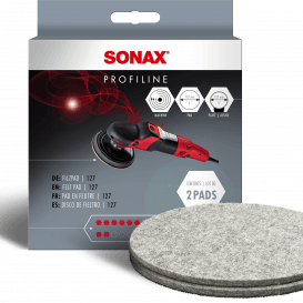 SONAX padas stiklo poliravimui, 2 vnt