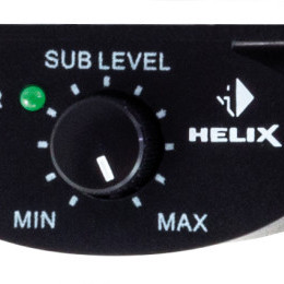 Helix U 8A Automobilinė žemų dažnių kolonėlė galia piko metu / RMS - 180 / 360 W