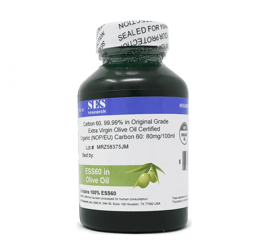 ESS60 (C60) – fullerenas alyvuogių aliejuje 100ml