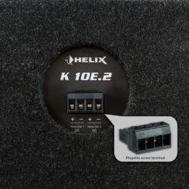 HELIX K 10E.2 Car Subwoofer – 600W Power, 89 dB Efficiency
