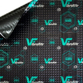 Noise Protection PROFI Vibrofiltr 3mm 50x70cm – Vibration and Sound Absorbing Material for Soundproofing