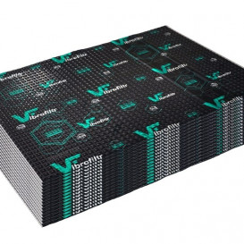 Noise Protection PROFI Vibrofiltr 3mm 50x70cm – Vibration and Sound Absorbing Material for Soundproofing