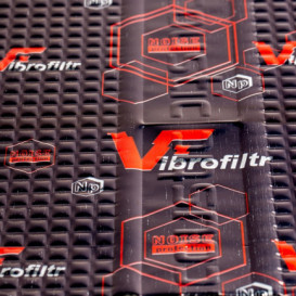 Noise Protection PROFI Vibrofiltr 4mm 50x70cm – Vibration and Sound Absorbing Material for Soundproofing