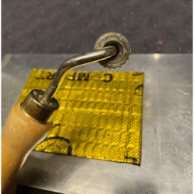 Comfort Mat Application Roller Short 35mm | For Applying Vibration-Damping Mats