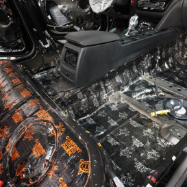 Comfort Mat ATOM BOMB | 4.2mm Butyl Vibration-Damping Mat | 500 x 700 mm