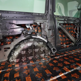 Comfort Mat ATOM BOMB | 4.2mm Butyl Vibration-Damping Mat | 500 x 700 mm