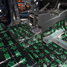 Comfort Mat EXTREME | 3.5mm Butyl Vibration-Damping Mat | 500 x 700 mm