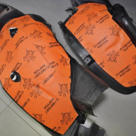 Comfort Mat RAPTOR | 4mm Sound Insulation Mat | 30dB Noise Reduction | 480 x 700 mm